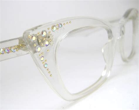 eyeglass frames with rhinestones 48mm.